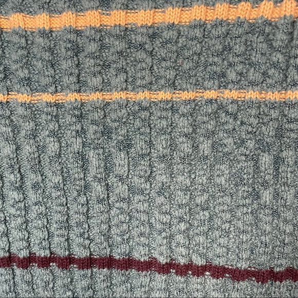 Free PeopleRibbed Striped Henley Sweater - Picture 7 of 7